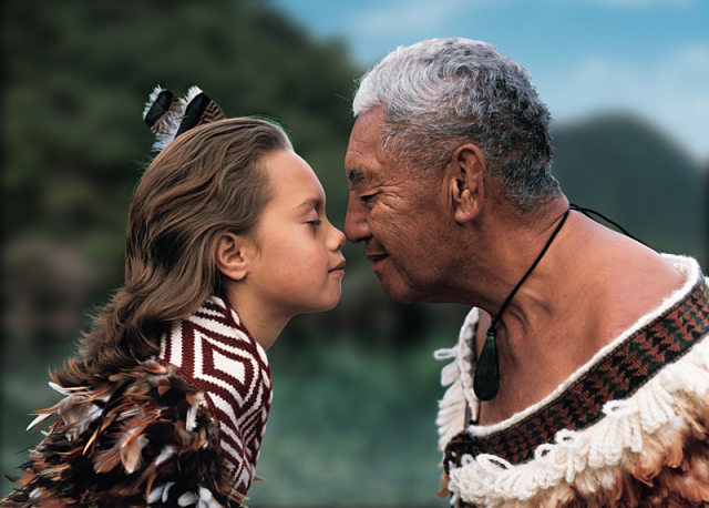 Resultado de imagen de saludo Maorí